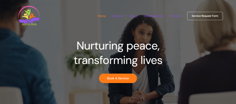 Rahat Al-Hayah (راحة الحياة) means “Comfort of Life”. Our name embodies the nurturing and supportive environment we offer, where individuals can find relief from life’s stresses and challenges. We inspire a sense of peace, well-being, and fulfillment, aligning with our goals of personal growth and emotional support. Clients can expect to leave with a renewed perspective on life and greater comfort.